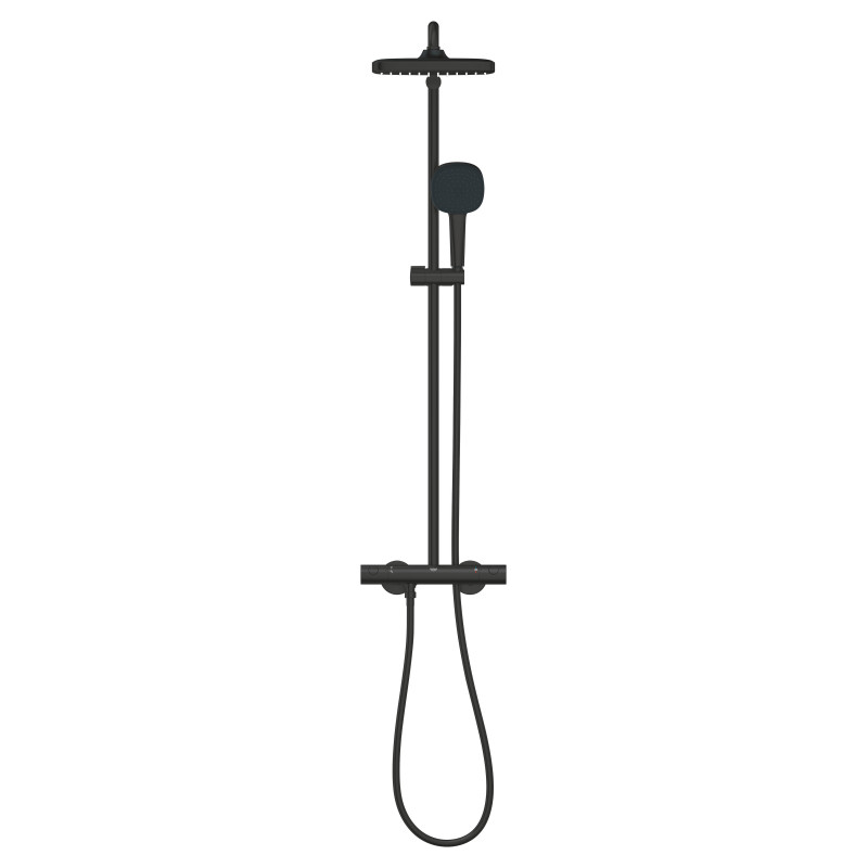 Душевая система с термостатом для настенного монтажа Grohe Tempesta System 250 Cube