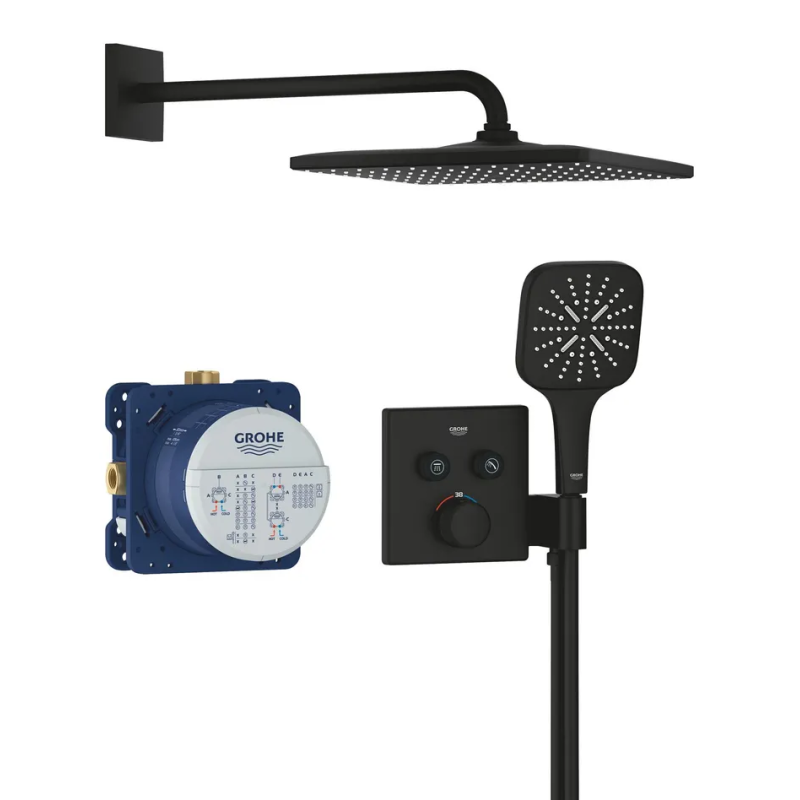 Душевой комплект Grohe Grohtherm SmartControl из Rainshower 310 Mono Cube