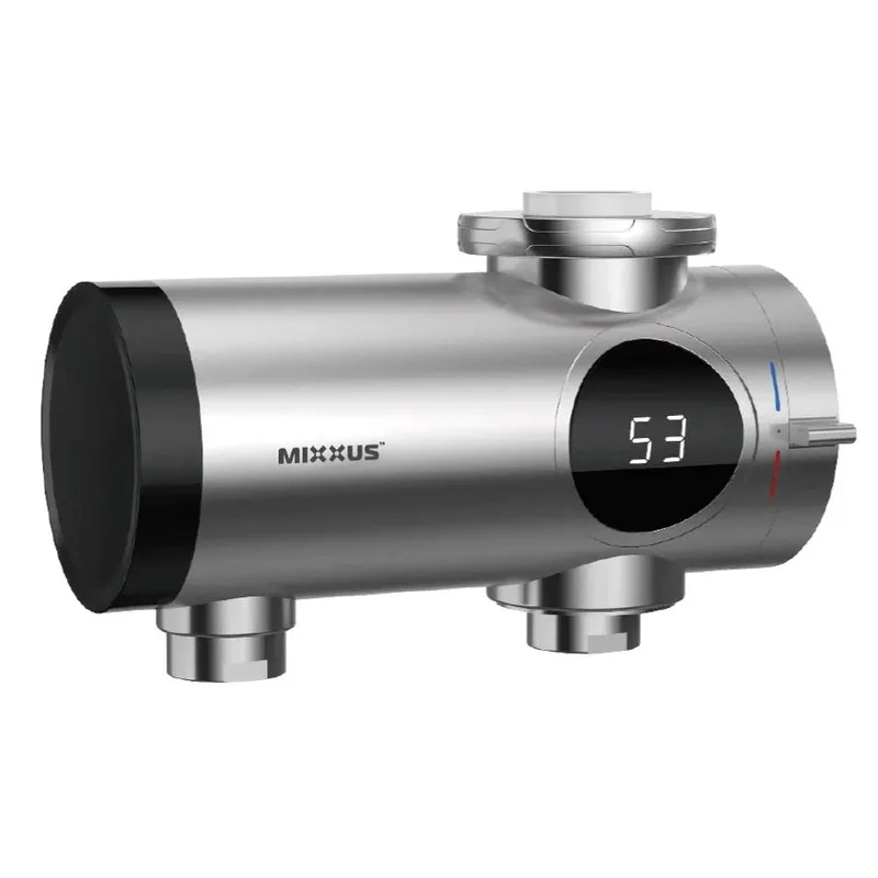 Водонагреватель проточный MIXXUS Electra 770-E CHROME 3,3 kW с креплением на излив