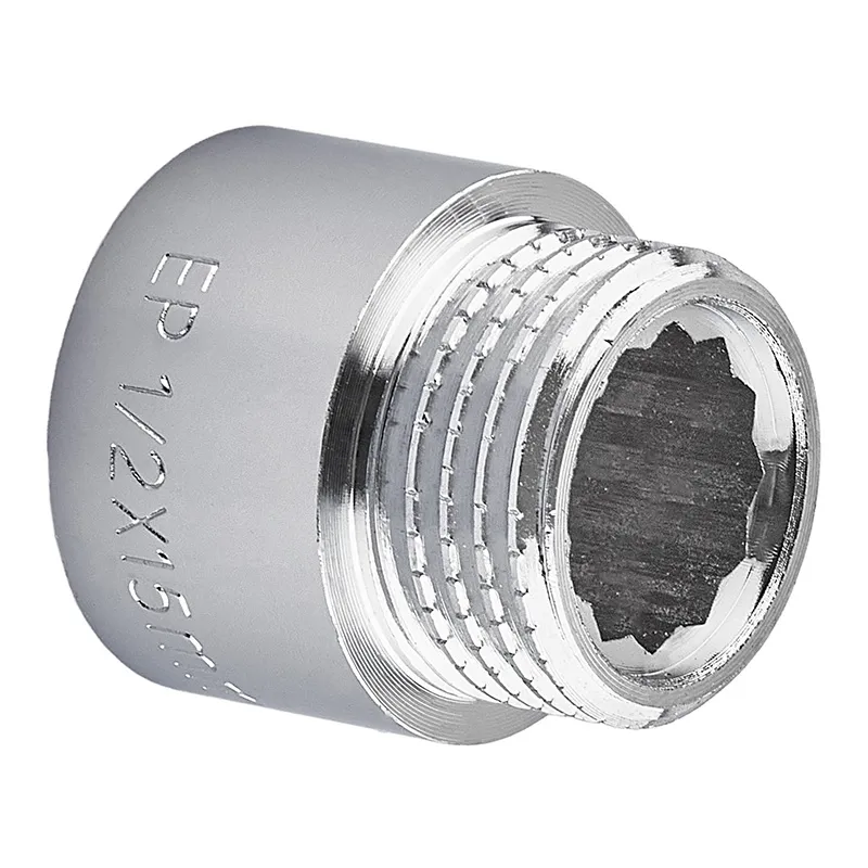 Удлинитель Europroduct EP.E015.Chr - 1/2"MF-15мм хром