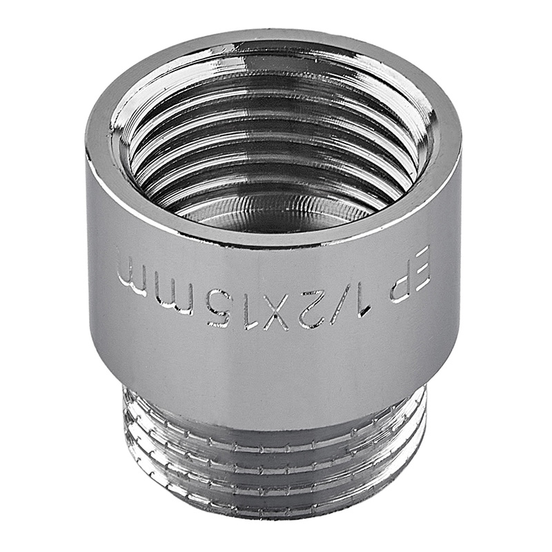 Удлинитель Europroduct EP.E015.Chr - 1/2"MF-15мм хром