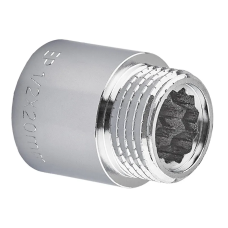 Удлинитель Europroduct EP.E020.Chr - 1/2"MF-20мм хром