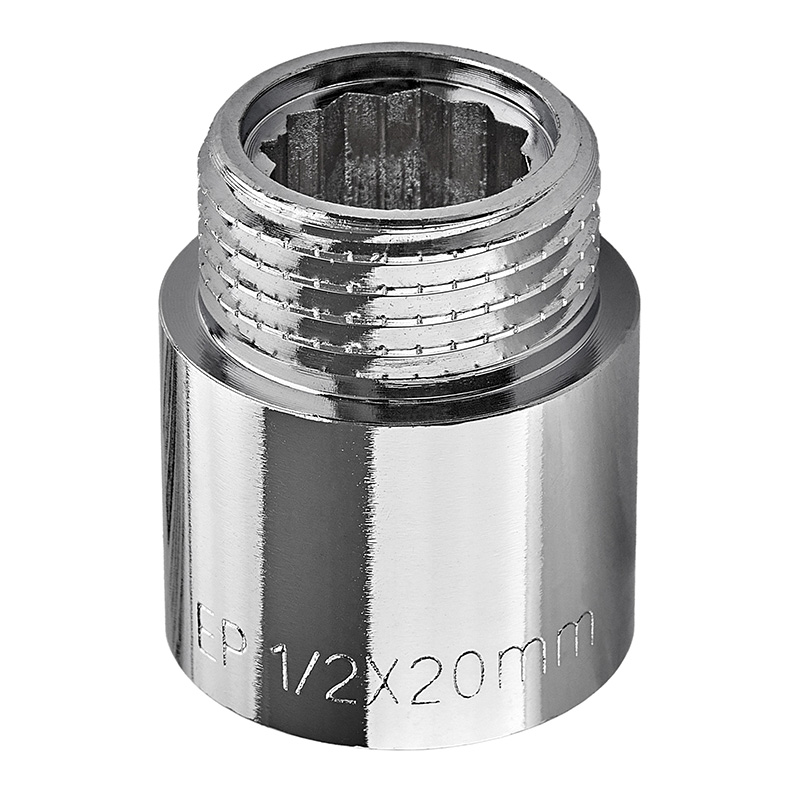 Удлинитель Europroduct EP.E020.Chr - 1/2"MF-20мм хром
