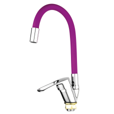Смеситель для кухни Mixxus FANY 011 (Nut) Refl.Purple (без подводки)