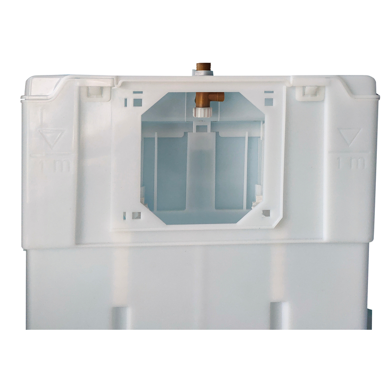 Инсталляция для подвесного унитаза Koer KT-0504-01 500x126x1150mm с панелью смыва KT-0607-01 Хром (