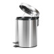 Мусорное ведро круглое Zerix Solo-TC0105 SS Color 5 л цвет нержавейка