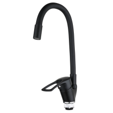 Смеситель для кухни Mixxus FANY 011 (Nut) Black Refl.Black (без подводки)
