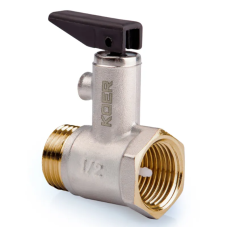 Предохранительный клапан для бойлера Koer KR.1046.K - 1/2” 6BAR (c ручкой)