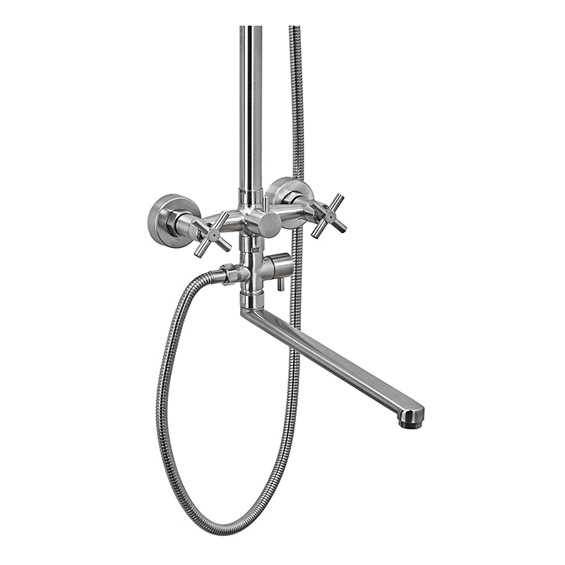 Душевая колонна со смесителем Mixxus DVE-006-J из нерж. стали SUS304