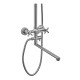 Душевая колонна со смесителем Mixxus DVE-006-J из нерж. стали SUS304