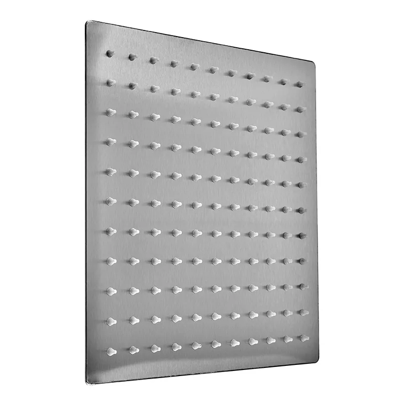 Лейка для душа потолочная Zerix SH-006.SUS-25x25cm (нерж. сталь)