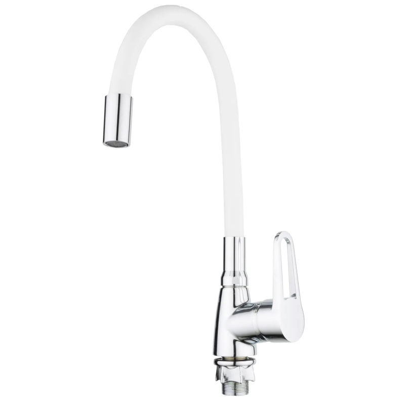 Смеситель для кухни Mixxus Elba 014 (Nut) Refl.White (без подводки)