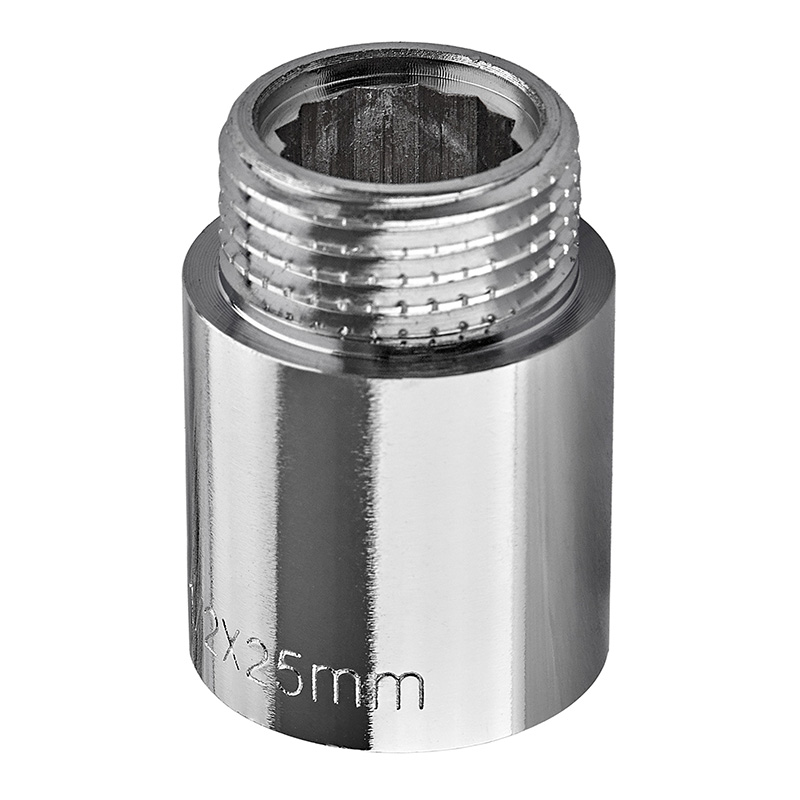 Удлинитель Europroduct EP.E025.Chr - 1/2"MF-25мм хром