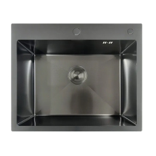 Мойка Mixxus MH6050 Decor Nano-Black из нерж. стали (цвет графит)