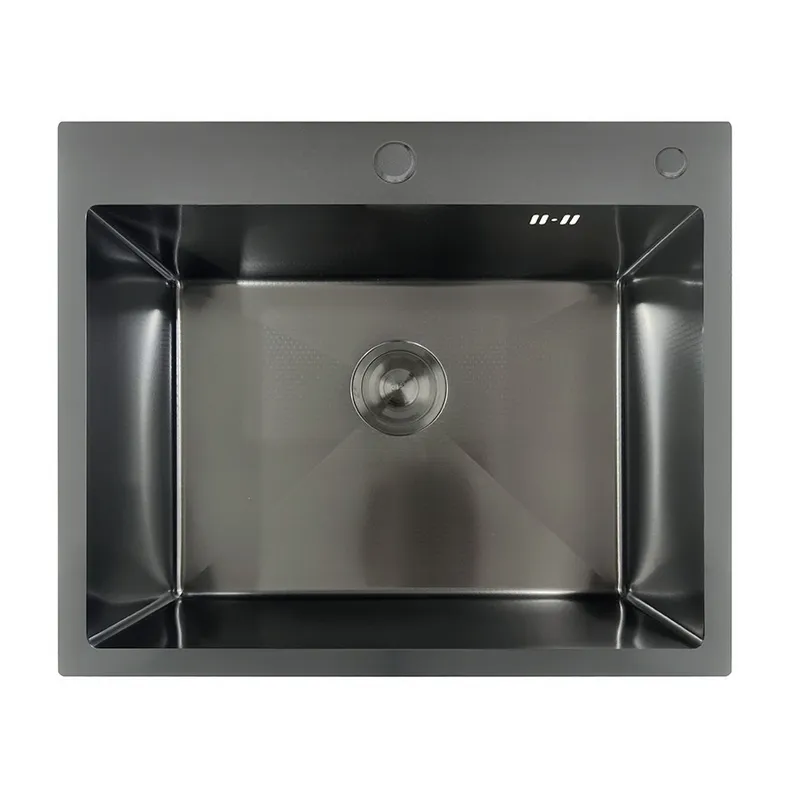 Мойка Mixxus MH6050 Decor Nano-Black из нерж. стали (цвет графит)