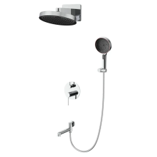 Встраиваемая душевая система Koer KB-66029-01 3 функции, цвет хром