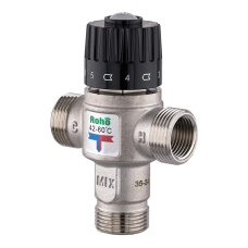 Клапан смесительный Roho R1208-075 - 3/4" ЗР термостатический (42-60*C)