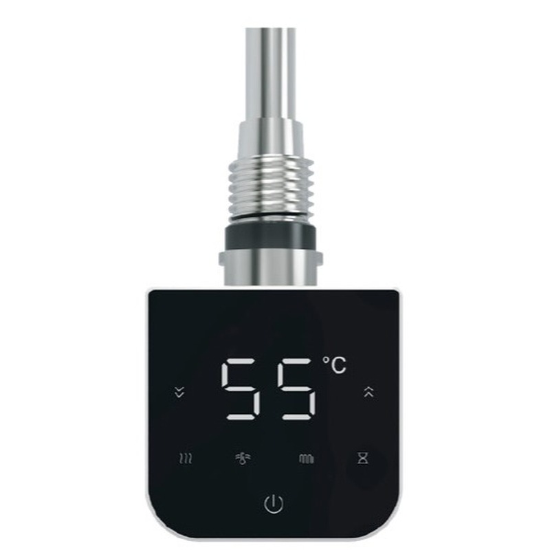ТЭН электрический Mixxus TEH-0209 BLACK для полотенцесушителей 900W (цвет черный)