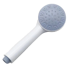 Лейка для душа G-Ferro SH-19 White (1 режим, цвет белый)