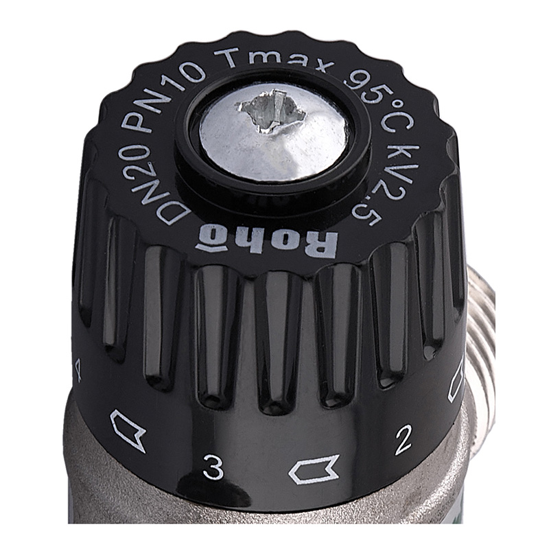 Клапан смесительный Roho R1207-075 - 3/4" ЗР термостатический (35-60*C)