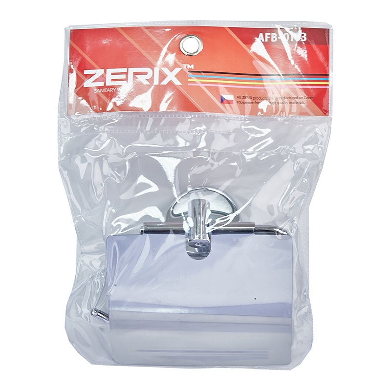 Бумагадержатель с крышкой Zerix AFB-0103