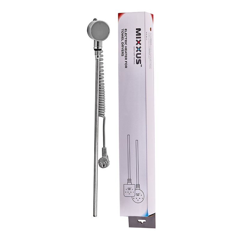 ТЭН электрический Mixxus TEH-0103 CHROME для полотенцесушителей 300W (цвет хром)