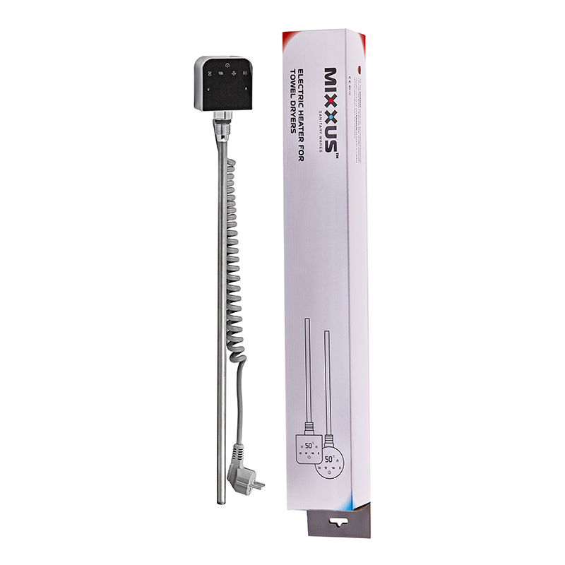 ТЭН электрический Mixxus TEH-0203 CHROME для полотенцесушителей 300W (цвет хром)
