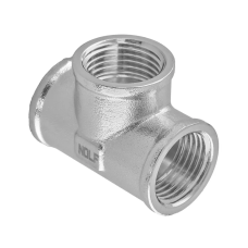 Тройник Nolf NFC.T06F-N-1/2''FFF никелированный