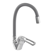 Смеситель для кухни Zerix YUB 181 Reflector Gray