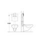 Панель смыва Grohe Skate Air для унитаза вертикальная