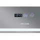 Зеркало Mixxus STYLE MR03-90x70 с Led Touch, Anti-fog, димером, регулятором яркости, часами (MI6007