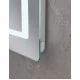 Зеркало Mixxus STYLE MR03-90x70 с Led Touch, Anti-fog, димером, регулятором яркости, часами (MI6007