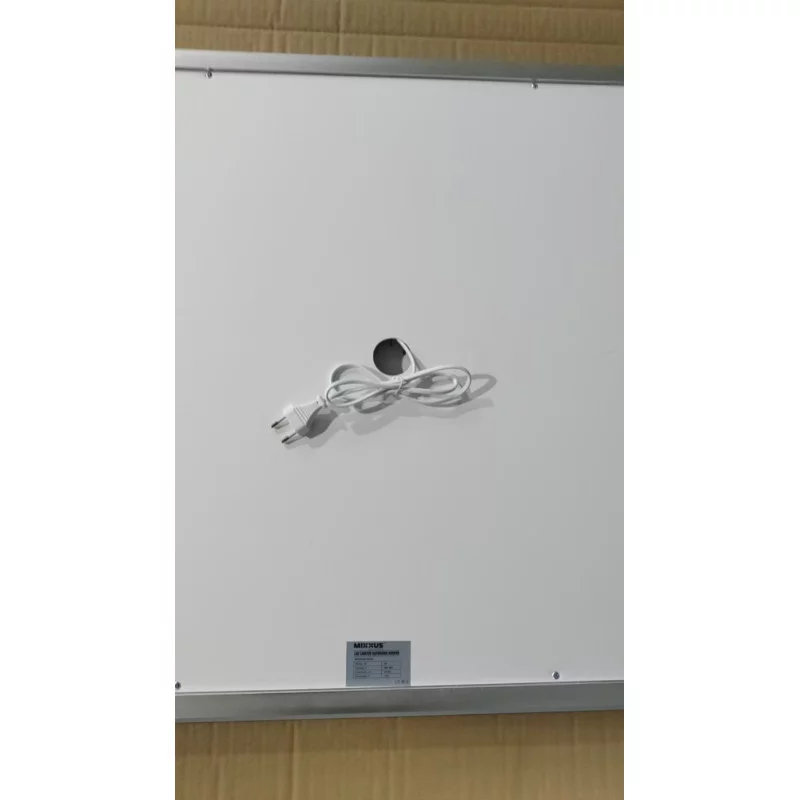 Зеркало Mixxus STYLE MR03-90x70 с Led Touch, Anti-fog, димером, регулятором яркости, часами (MI6007