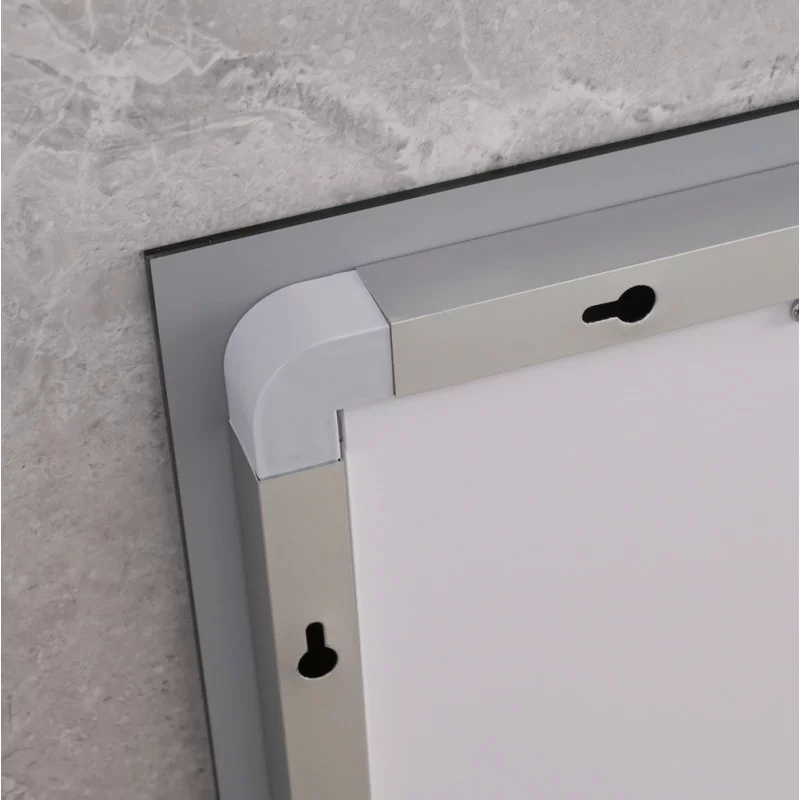 Зеркало Mixxus STYLE MR03-90x70 с Led Touch, Anti-fog, димером, регулятором яркости, часами (MI6007