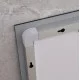 Зеркало Mixxus STYLE MR03-90x70 с Led Touch, Anti-fog, димером, регулятором яркости, часами (MI6007
