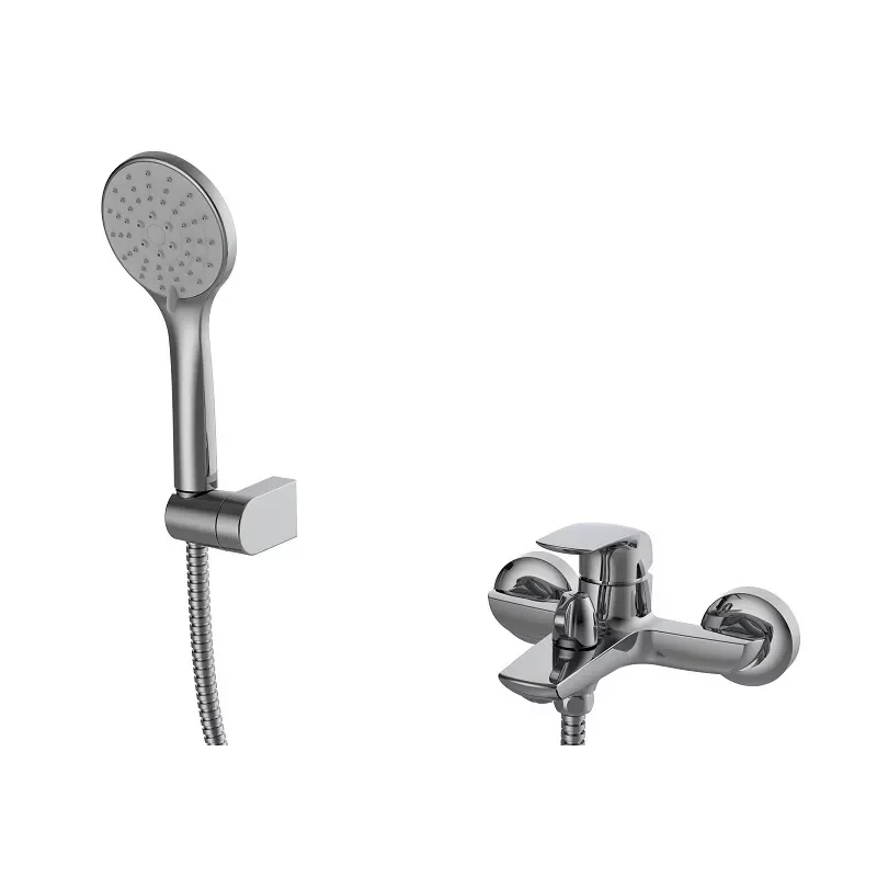 Смеситель для ванны с коротким изливом Koer KB-40008-01 (Цвет хром)