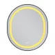Зеркало Mixxus Premium ELLIPSE MV05-80x70-Reverse BLACK с Led Touch, Anti-fog, димером (3-6,5kK) (M