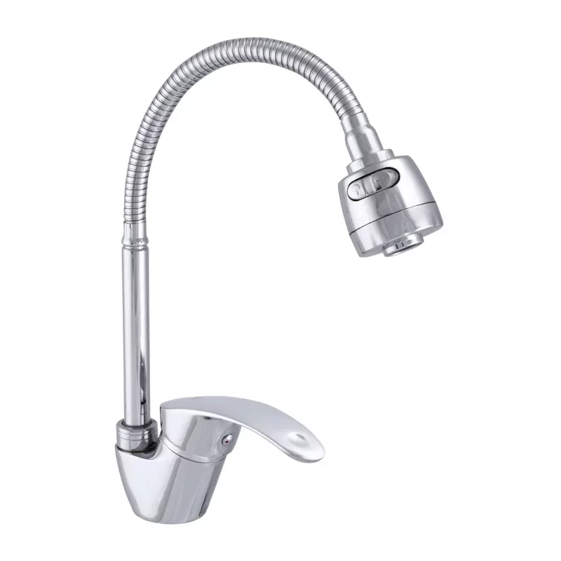 Смеситель для кухни Zerix YUB 135 с рефлективным изливом