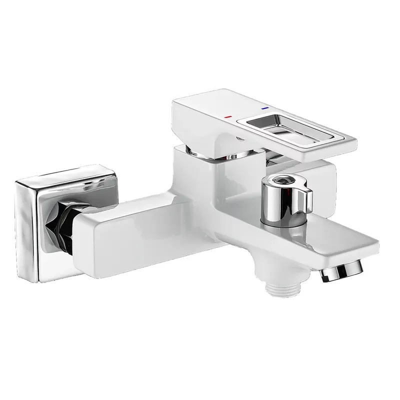 Смеситель для ванны Mixxus Premium DANTE 009 EURO White-Chrome