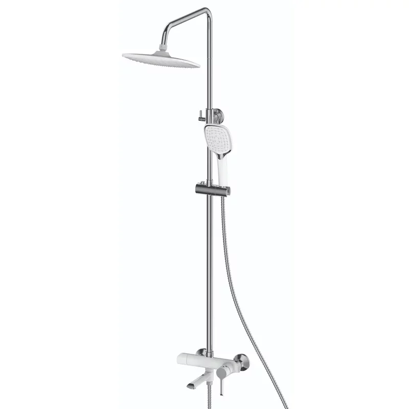 Душевая колонна со смесителем Mixxus Premium Edem 009-J (White)