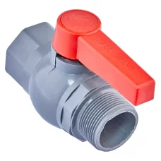 Кран шаровой Plamix PVM-1 1/2" FM PVC