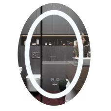 Зеркало Mixxus PLAIN MV03-50x70 с Led Touch, Anti-fog, димером, регулятором яркости