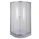 Душевая кабина с низким поддоном Mixxus PLAIN SCT02-100x100x195-FB SATIN матовое стекло 4мм (MI6897