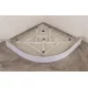 Душевая кабина с низким поддоном Mixxus PLAIN SCT02-100x100x195-FB SATIN матовое стекло 4мм (MI6897