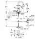 Смеситель для раковины L-размера Grohe Eurosmart New
