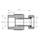 Муфта с накидной гайкой 32x1F PPR Koer K0143.PRO