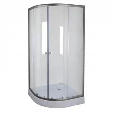 Душевая кабина без поддона Mixxus PLAIN SC01-90x90x185-TR GRAPHITE прозрачное стекло 4мм