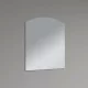 Зеркало настенное Zerix ALIVE MRZ01-60x80 прямоугольное с дугообразным верxом