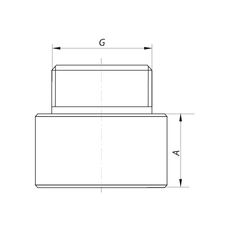 Удлинитель Koer WM.E06-25.WN - 1/2"-25мм