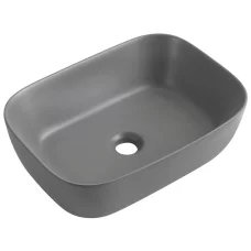 Раковина накладная Mixxus Premium DIVERSE-0116 GRAY 455x330x135mm